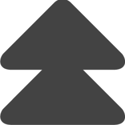 triangle double arrow up icon