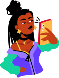 video call illustration