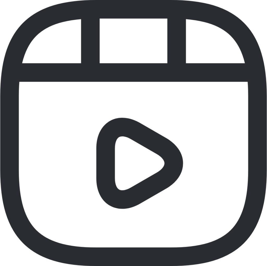 video play icon