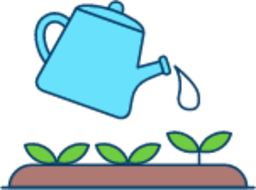 Watering Plant illustration