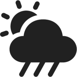 Weather Rain Showers Day icon