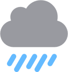 weather showers night symbolic icon