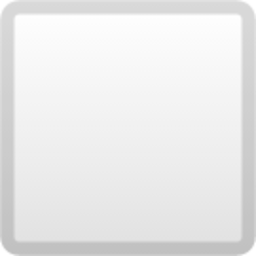 white medium-small square emoji