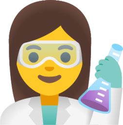 woman scientist emoji