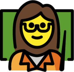 woman teacher emoji