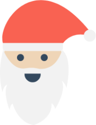 xmas santa icon