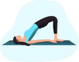 Yoga position illustration