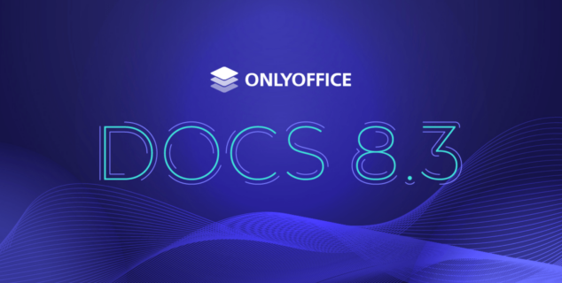 Disponible ONLYOFFICE Docs 8.3: sellos PDF, combinación de formas, compatibilidad con los formatos Pages, Keynote, Numbers, HWP y más