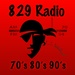 829 Radio - 70's, 80's, 90's Logo