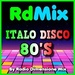 RdMix Italo Disco 80s Logo