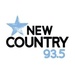 New Country 93.5 - CFXJ-FM Logo