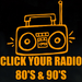 Click Your Radio - CYR '80s & '90s Logo