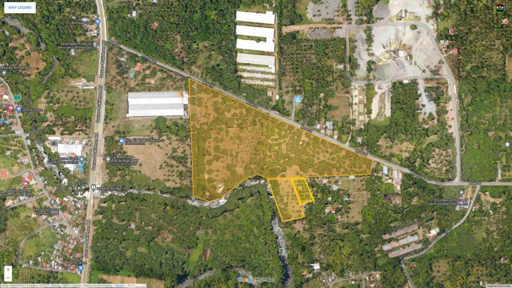 For Sale Industrial Lot 6.2 Hectares at Ula Tugbok, Davao