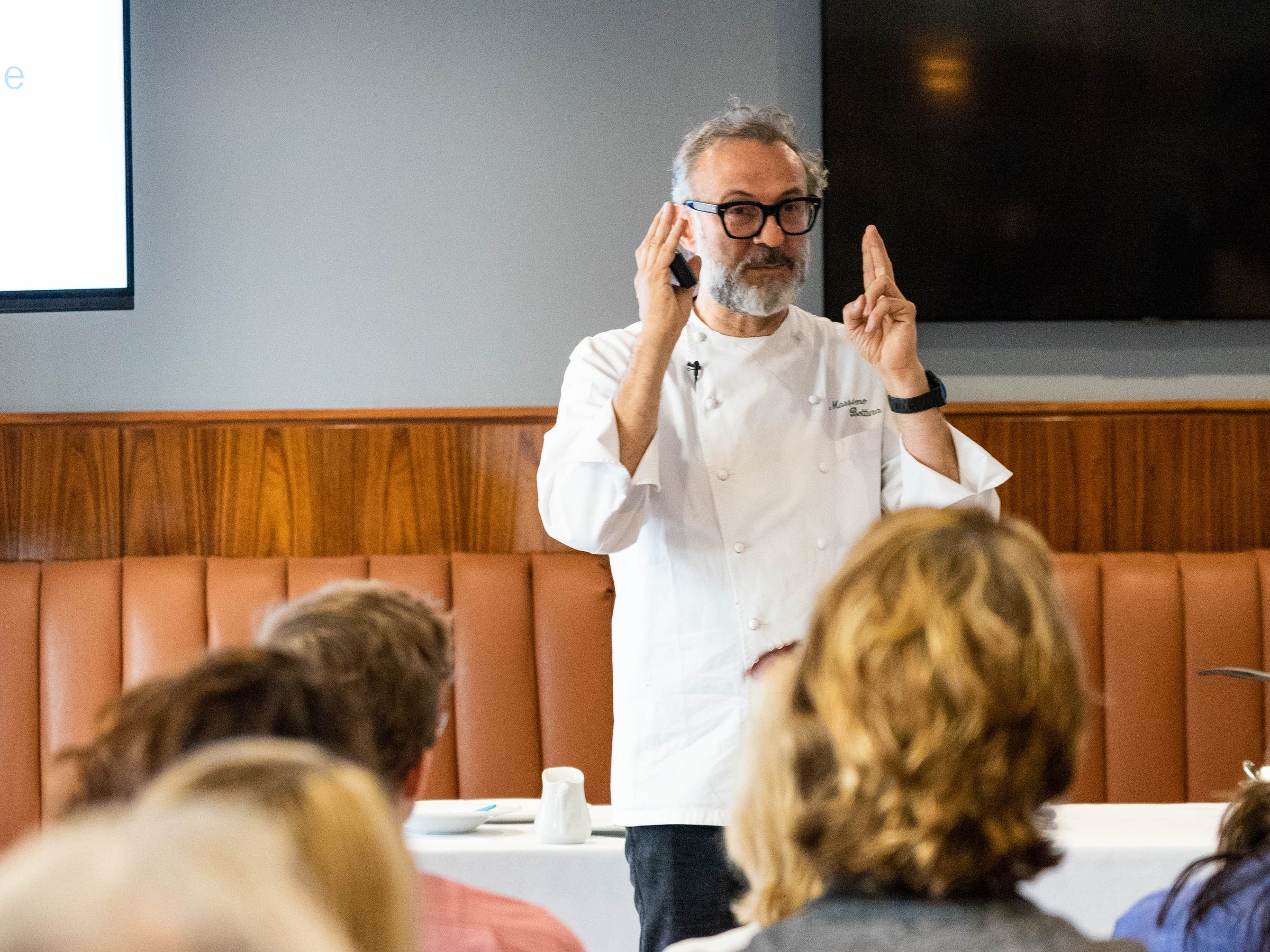 Massimo Bottura Amex Event