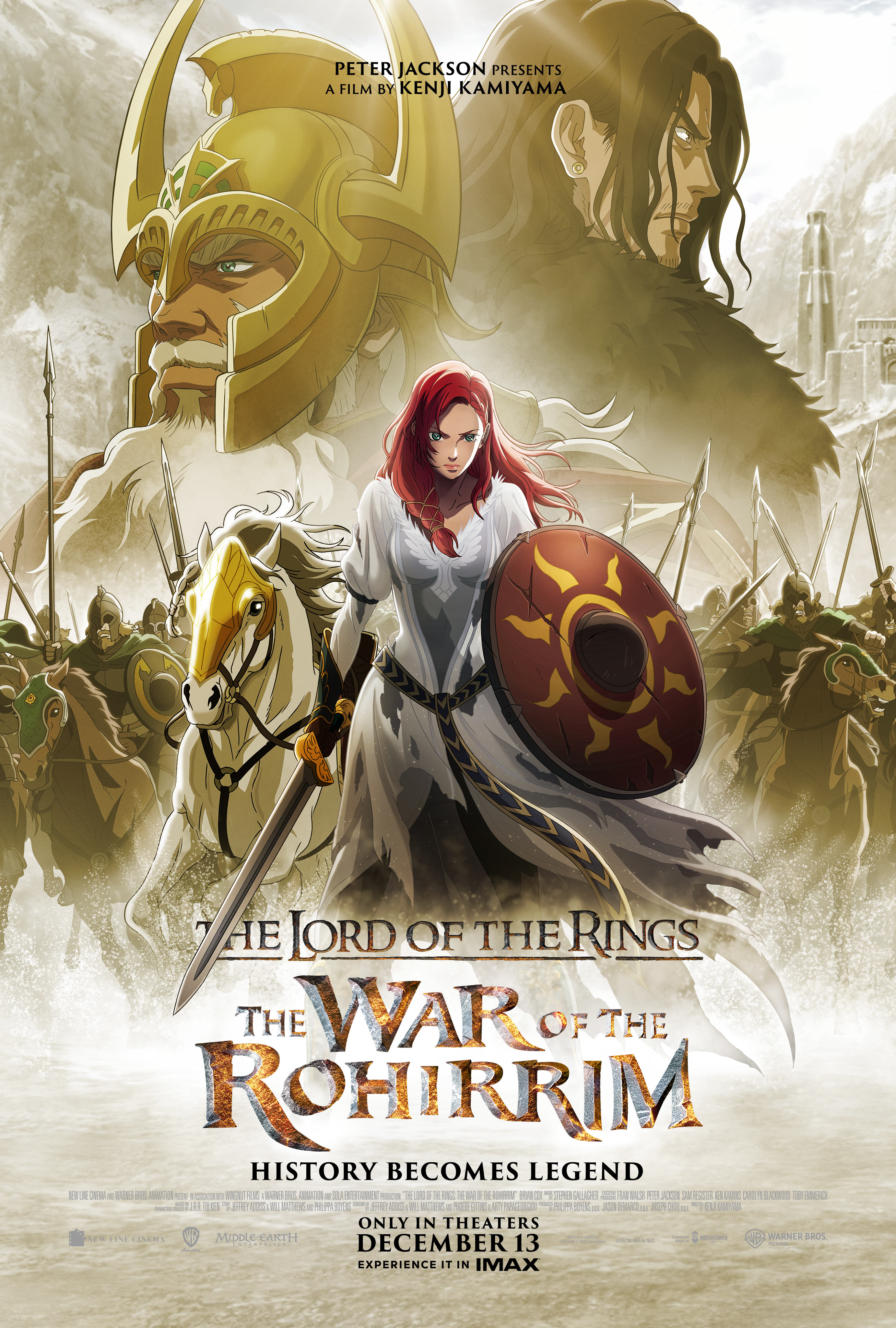 The Lord of the Rings: The War of the Rohirrim art