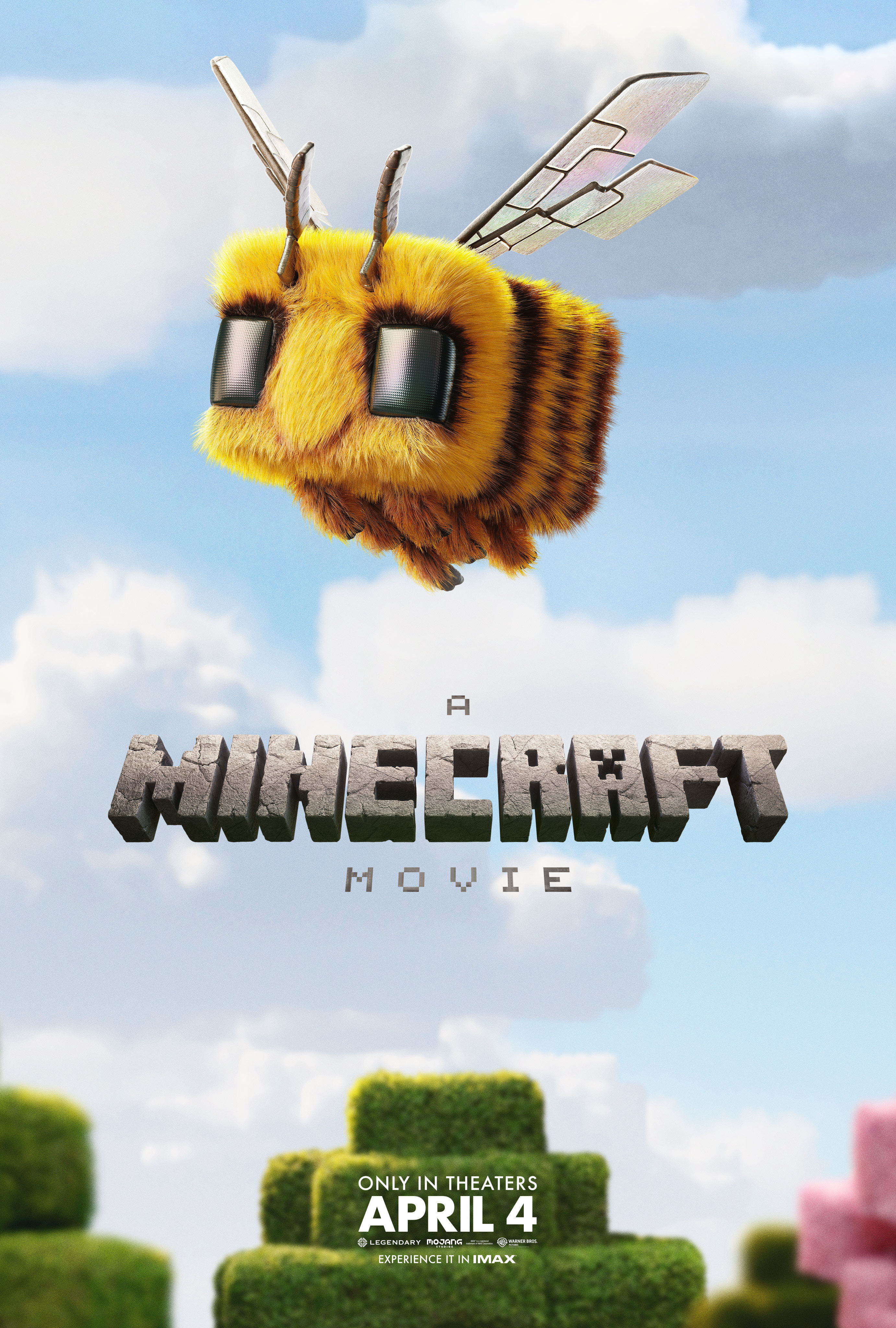 A Minecraft Movie key art