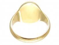 18ct Gold Welsh Dragon Signet Ring