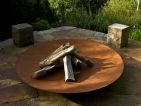 Brasero en acier Corten