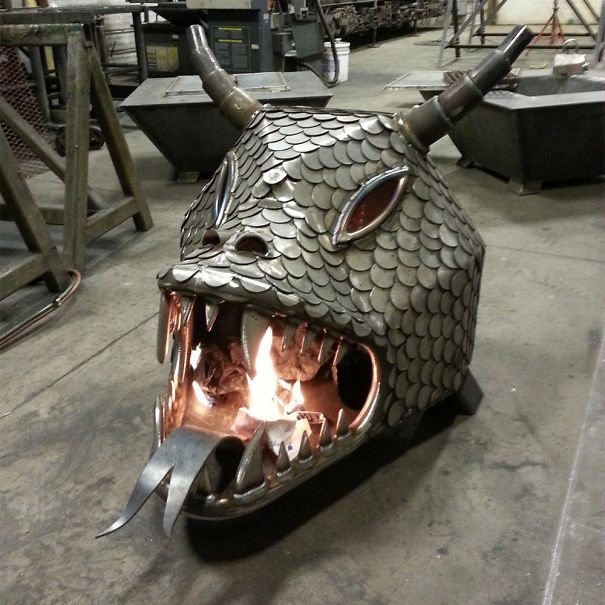 Dragon's Head Fire Pit