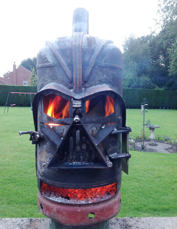 Darth Wader Fire Pit