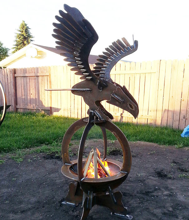 Eagle Fire Pit