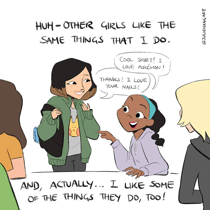 Artist Creates A Comic To Show How Wrong The “I’m Not Like The Other Girls” Attitude Really Is