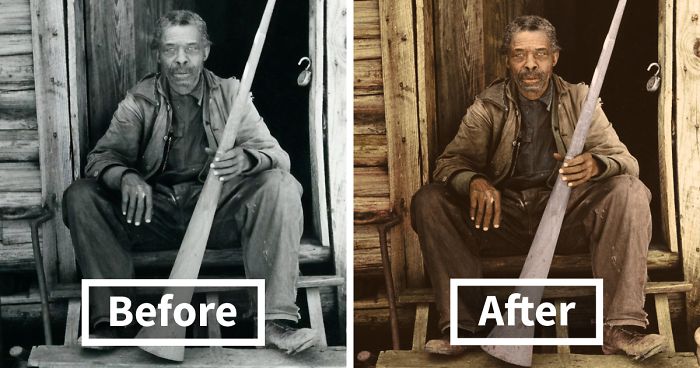 I Colourised 10 Photos From Over 160 Years Ago To Show The Harrowing Reality Of Slavery In America