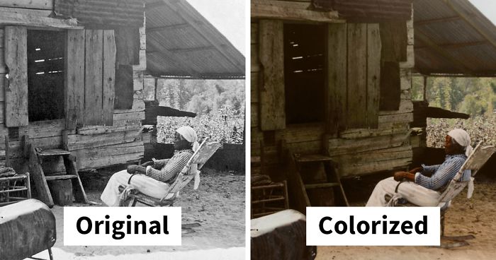 I Colourised 10 Photos From Over 160 Years Ago To Show The Harrowing Reality Of Those Living Under Slavery