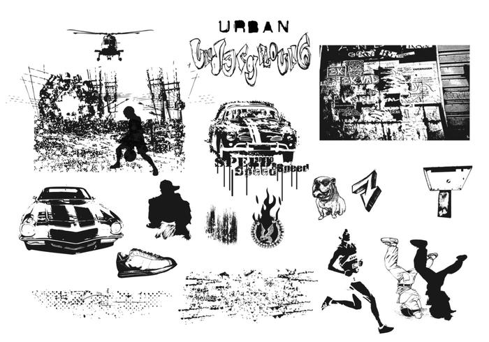 Urban Underground Brush Pack