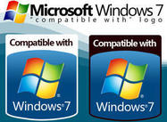 Microsoft Windows 7 "Compitable with" logo