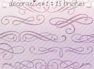 Decorative Brushes 1