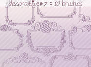 Decorative Brushes 7