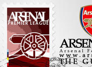 Arsenal logo+Stamp