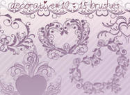 Decorative Brushes 10