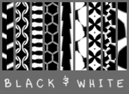 Black & White & Tiled All Over Patterns