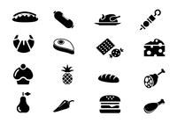 Food Icon Brush Pack