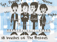 The Beatles Brushes