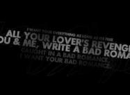 Black and White Lyrics Wallpaper