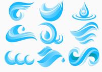 Water and Waves Icons Brush Pack