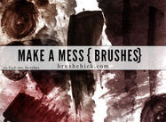 Gör ett Mess Grunge Brush Pack