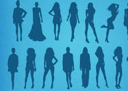 Fashion Silhouettes Shapes Models