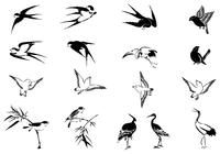 Flying Bird Brushes Pack