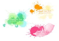 Bright Paint Splatter Brushes och Banner Pack