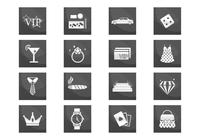 VIP Luxury Icons PSD Set