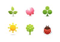 Nature Icons PSD Collection