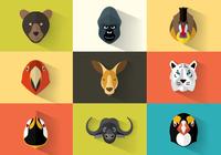 Animal Portraits PSD Pack