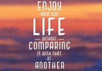 Enjoy Your Life PSD Background