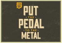 Pedal to the Metal PSD Background