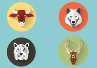 Wild Animals PSD Set