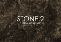 Free Stone Photoshop Brushes 2